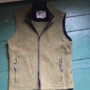 Green wool vest! Size small!!
